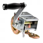 1BJY-HW-02S 800lbs Hand Crank Winch with Hook and 8m (26ft) Steel Cable