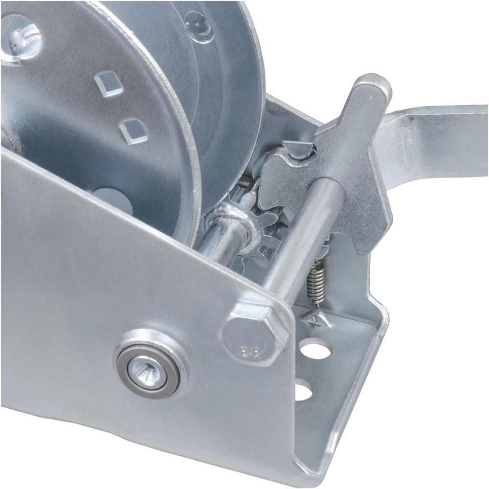 1BJYHW05 Hand Winch without belt,1400 lbs Capacity,41 Gear Ratio