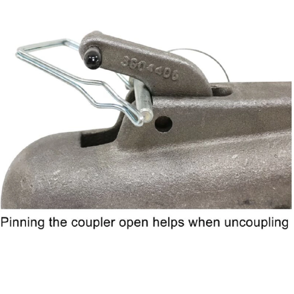 Adjustable Channel Weld-On 2-5/16 Ball 15000 lbs coupler Position Channel