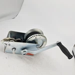 1BJY-HW-04B 1200lbs Hand Winch Boat Winch Black Strap | Hand Crank Winch with 7m Black Strap Manual Winches