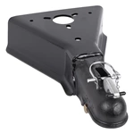 A-frame Trailer Coupler for Ball Size 2inch,2-5/16 inch,SAE Class IV