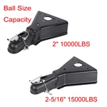 A-frame Trailer Coupler for Ball Size 2inch,2-5/16 inch,SAE Class IV