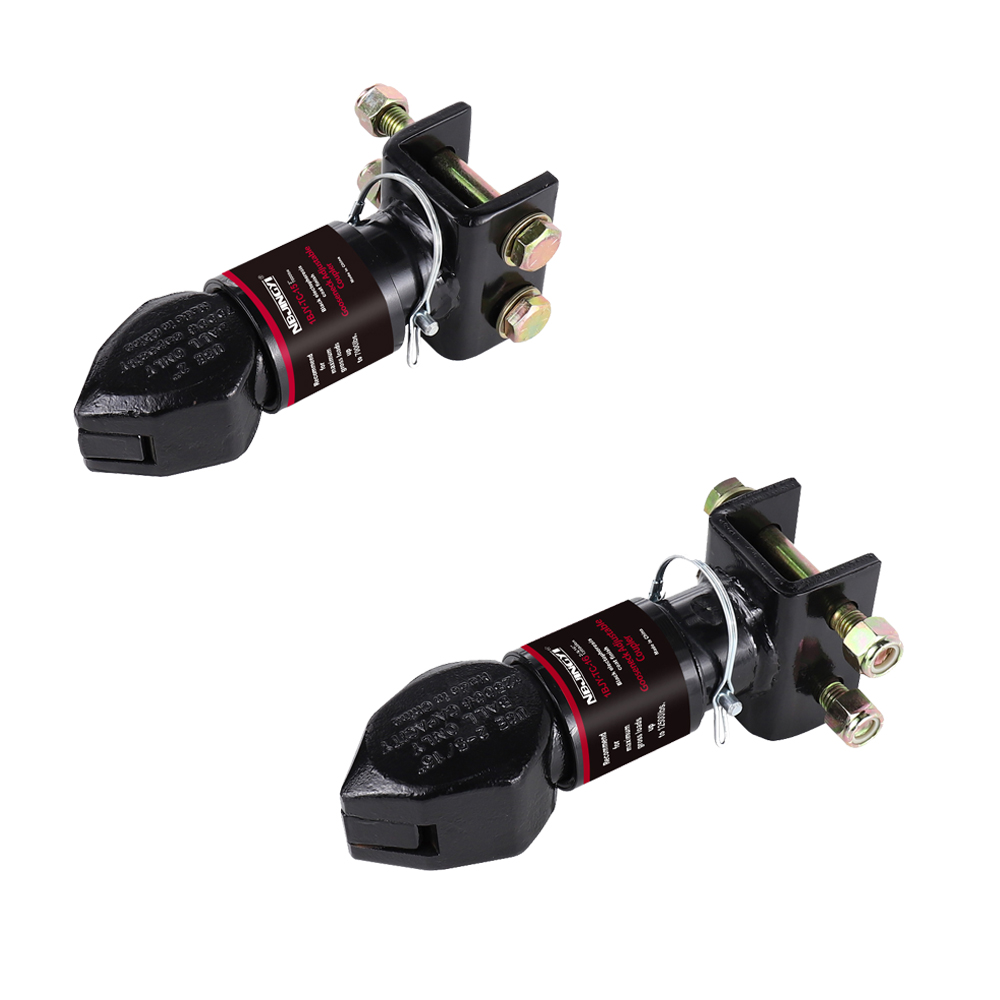 Gooseneck Adjustable Coupler for Ball Size 2inch,25/16 inch,SAE Class