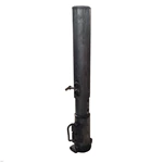 1BJY-TC-21 Adjustable Round Tube Gooseneck Coupler with 2-5/16inch Ball Size
