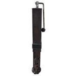 1BJY-TC-23 Adjustable Square Tube Gooseneck Coupler with Topwind Crank