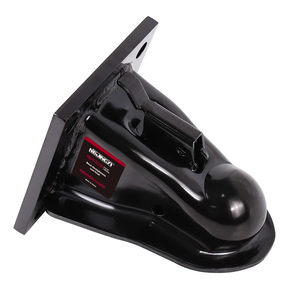 NBJINGYI Adjustable Trailer Coupler for 8000lbs,14000lbs Capacity,SAE Class IV