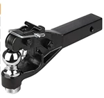 Receiver Arm Mounts Trailer Towing Pintle Hook With Hitch Ball