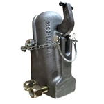 NBJINGYI Adjustable Trailer Coupler for 10000lbs,15000lbs Capacity,High-Strength Steel