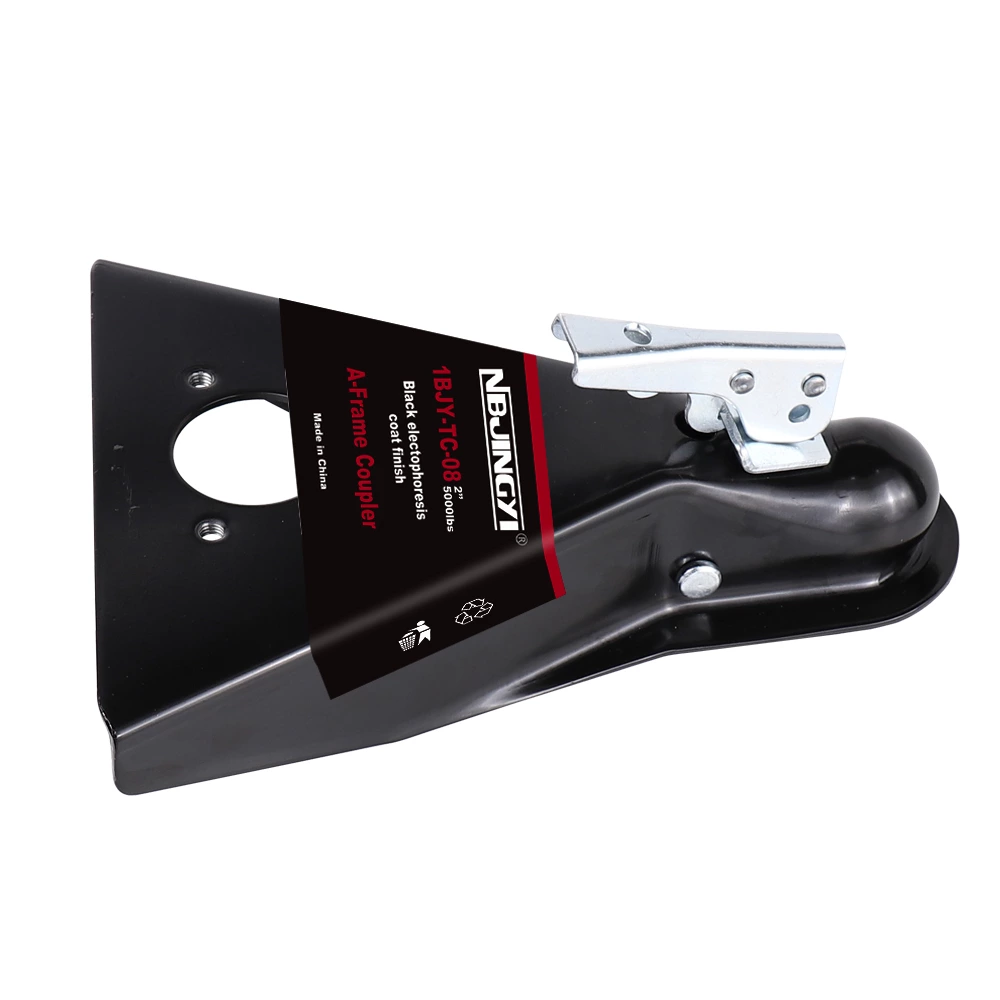 1BJY-TC-08 Class III A-frame Trailer Coupler Fits 2 In. Ball Hitch, 5000lbs Load Capacity