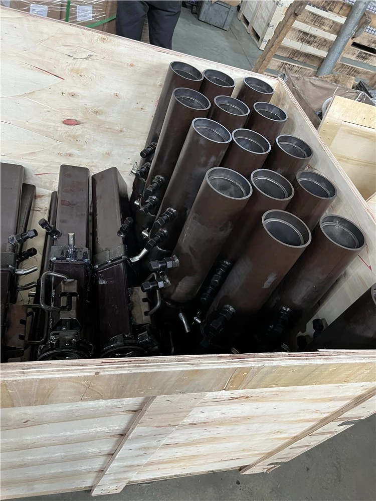 1BJY-TC-21 Adjustable Round Tube Gooseneck Coupler with 2-5/16inch Ball Size