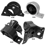1K0114  Engine Mount Kit  Engine Motor Mounts & MANUAL Trans Mount 4PCS for Nissan Sentra 06-00 L4-1.8L