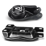 1K0124  Engine Mount Kit 2Pcs Motor & Transmission Mount for Mazda 3 2004-2009 L4 2.3L L4 2.0L DOHC