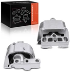 1K0125 Engine Mount Kit 2x Engine Motor & Transmission Mount for Volkswagen VW Beetle 98-05 Golf Jetta