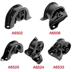 1K0129  Engine Mount Kit 5x Engine Motor Trans Mount For  Honda Civic 1992-1993 1.5L for Manual A6524
