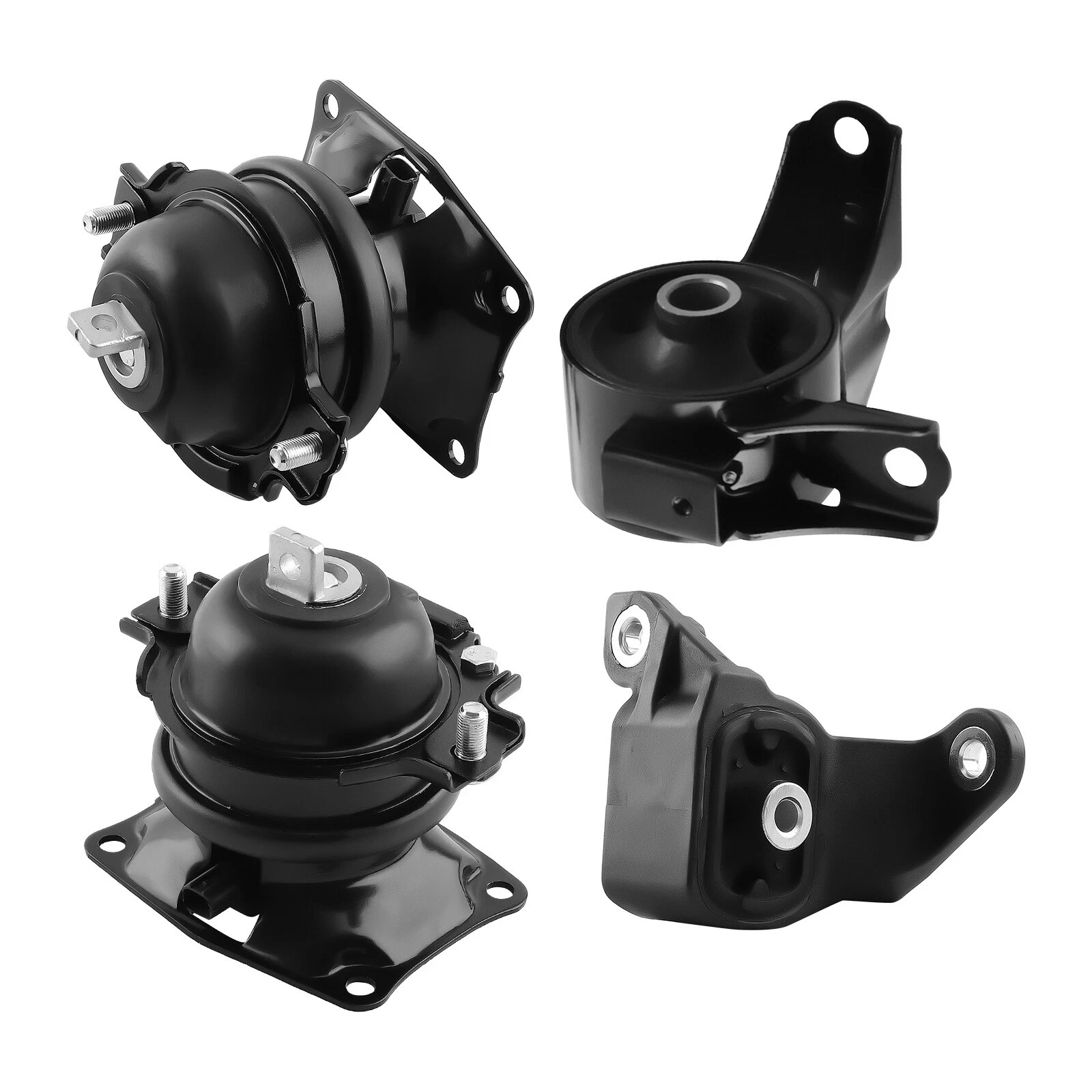 1K0958 Engine Transmission Mount Kit 4PCS for 2017 Honda Odyssey 3.5L 5-Speed   A4575EL A4555 A65017EL A65057