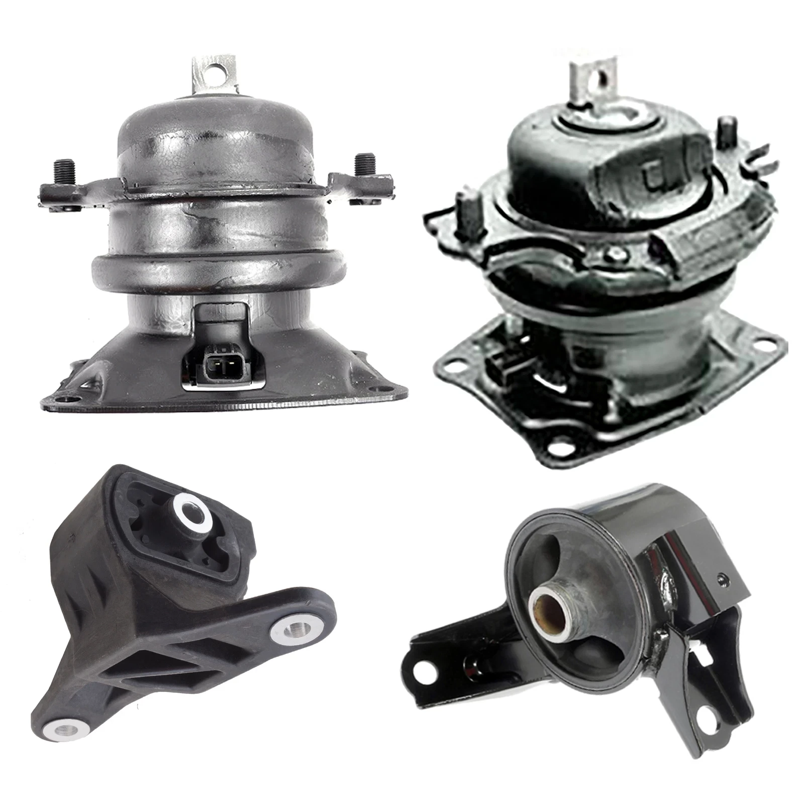 1K0961   Engine  Transmission Mount Set 4pcs for 2011 2016 Honda Odyssey 3.5L  A4575EL, A4587, A65017EL, A65057