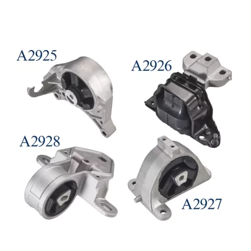 1K0095   Engine Mount Kit  2925 /A2925 2926 /A2926  2928/A2928  2927 / A2927 4PC Engine Motor & Trans Mount for 01-07 Chrysler Town & Country V6 3.3L 3.8L