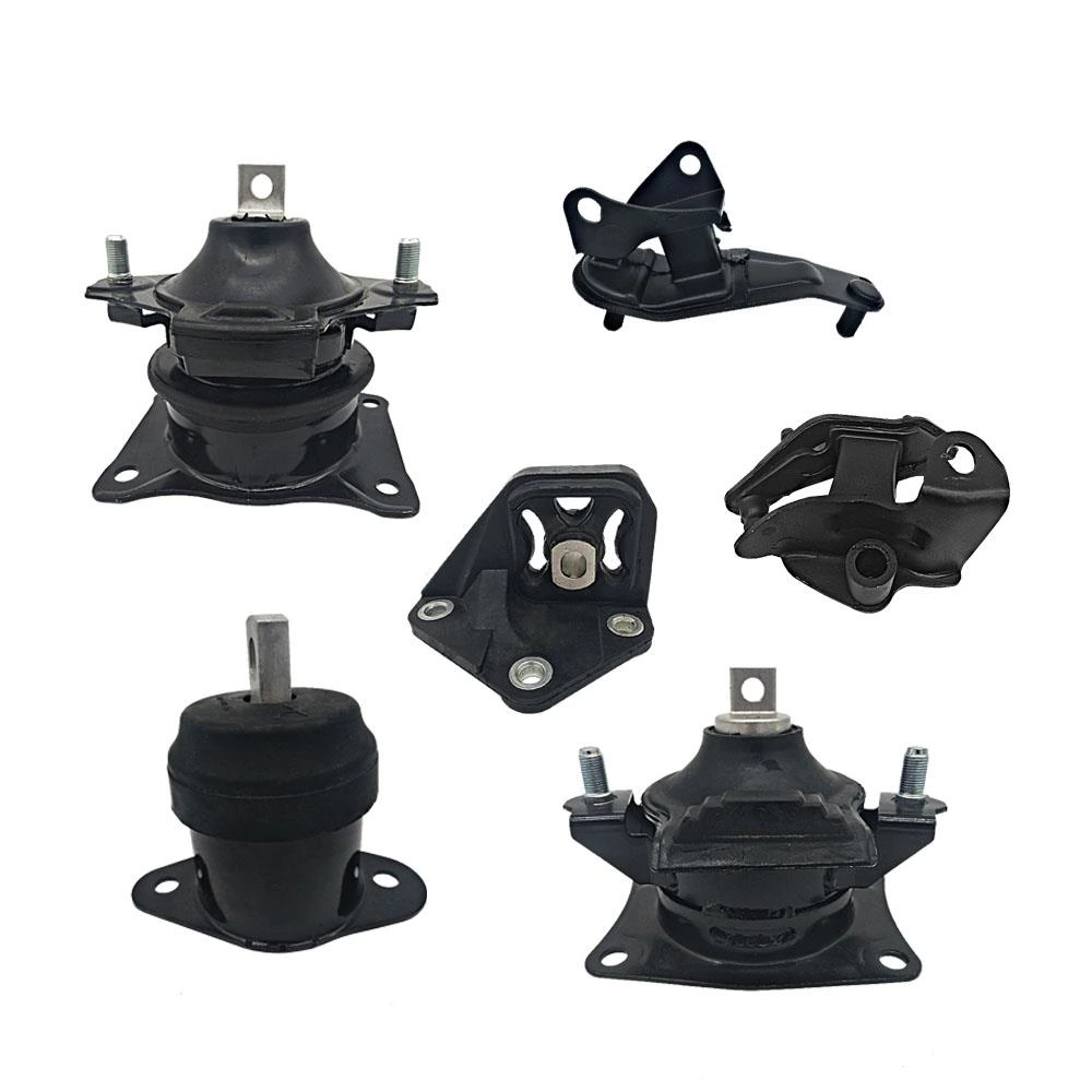 1K0023 Engine Motor and Trans Mount Set of 6 Compatible with Honda 2003 2004 2005 2006 2007 Accord 2.4L Automatic Trans Replacement for A4526HY A4517 A4516 A4510 A4509 A4542