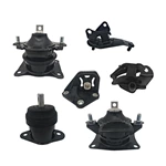 1K0023 Engine Motor and Trans Mount Set of 6 Compatible with Honda 2003 2004 2005 2006 2007 Accord 2.4L Automatic Trans Replacement for A4526HY A4517 A4516 A4510 A4509 A4542