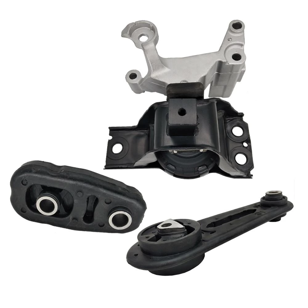 1K0041 Engine Motor Mount Set - Compatible with 2007 2008 2009 2010 2011 2012 Nissan Sentra 2.0L 3pcs, A4318 A4345 A4348HY