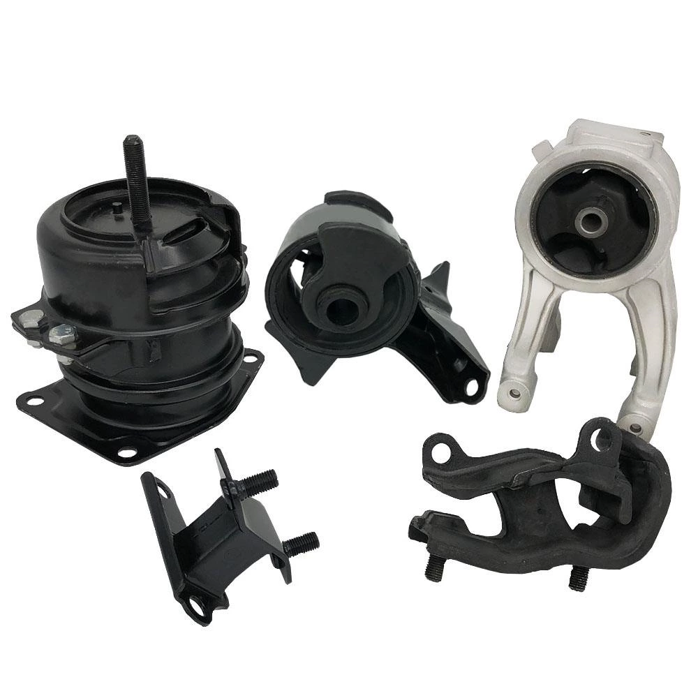 1K0047 Engine Motor and Trans Mount Set of 5 Compatible with Honda 1999 2000 2001 2002 2003 2004 Odyssey 3.5L V6 Replacement for A4519HY A4518 A6552 A6582 A6579 9441 9202 8974 8898 8986