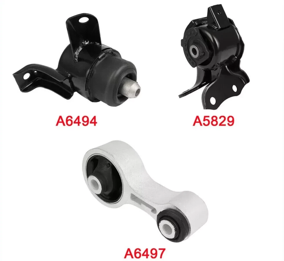 1K0131  Engine Mount Kit Engine Motor Transmission Mount 3 Set Kit For Mazda 6 2003-2008 2.3L A6497 A6494