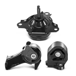 1K0138 Engine Mount Kit 3pcs Engine Motor and Transmission Mount for Honda Civic 2003 2004 2005 L4 1.3L