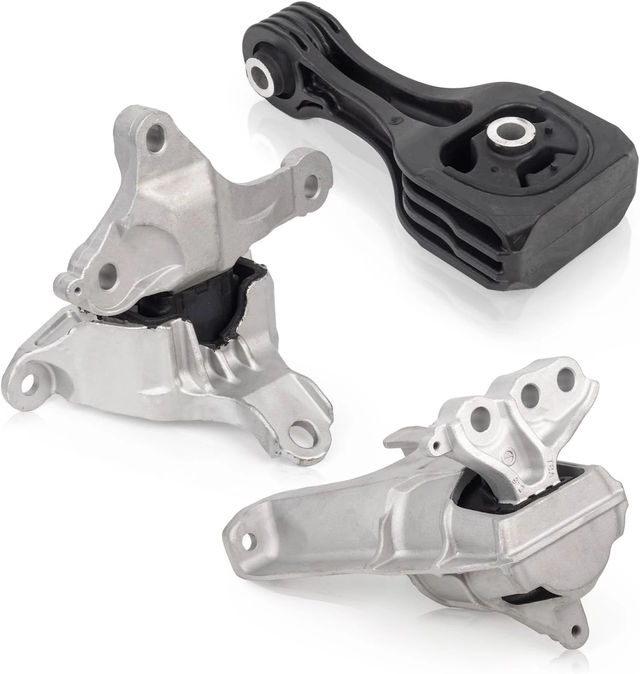 1K0256 Engine Motor Mount and Transmission Mount Set of 3 Compatible with Honda Civic 2016-2019 L4 2.0L Replacement for A45004 A45005 A45006