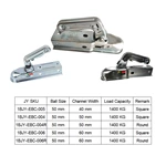 European Coupler 50mm Hitch Ball with 1400kg Capacity